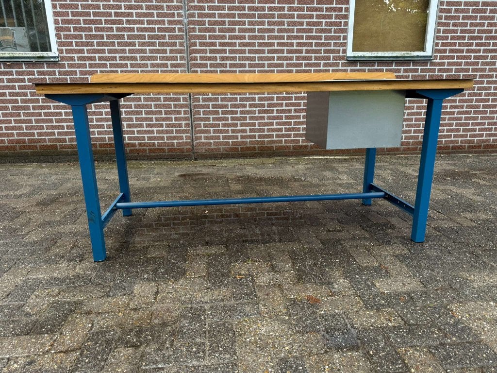 Overtoom Werkbank met filterkast Beuken Werkblad, Niet ingevuld, 70 tot 120 cm, Niet ingevuld, Ophalen of Verzenden