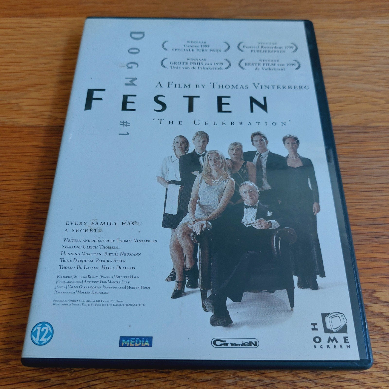 Festen (The Celebration) DVD - Dogma 95 film, Cd's en Dvd's, Ophalen of Verzenden, Zo goed als nieuw