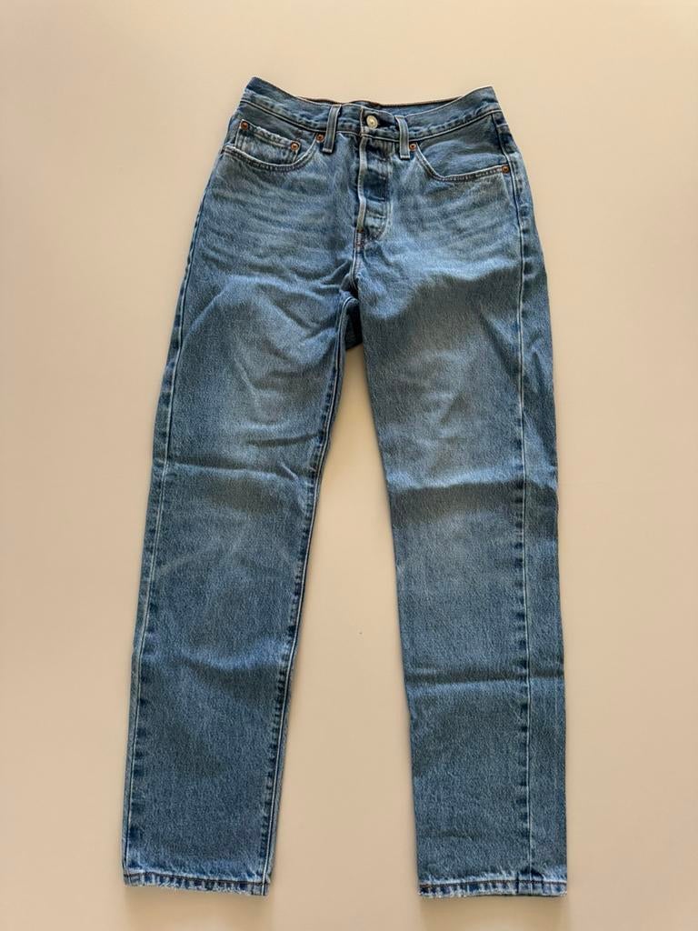 Levi’s jeans, Ophalen of Verzenden, Zo goed als nieuw, Blauw, W27 (confectie 34) of kleiner