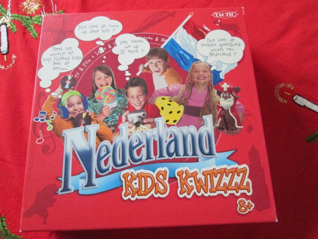 Nederland Kids Kwizzz 8 spel van Tic Tac educatief Holland, Ophalen, Zo goed als nieuw