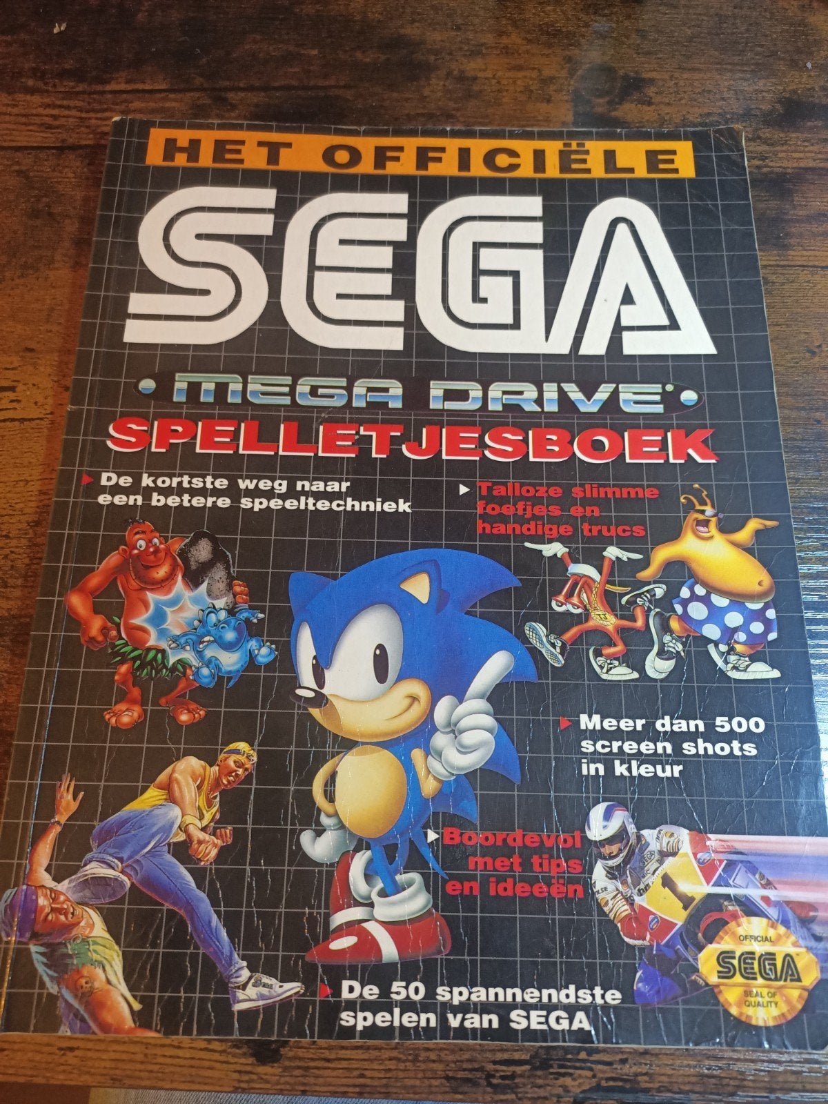 Het Officiële Sega Mega Drive Spelletjesboek, Gebruikt, Overige genres, 1 speler, Ophalen of Verzenden