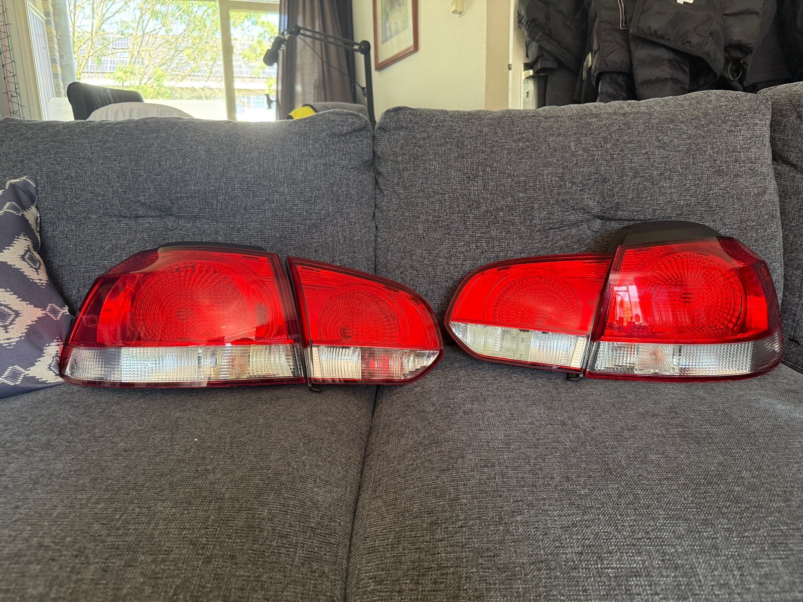 Golf 6 achterlampen origineel goede staat, Ophalen of Verzenden, Gebruikt