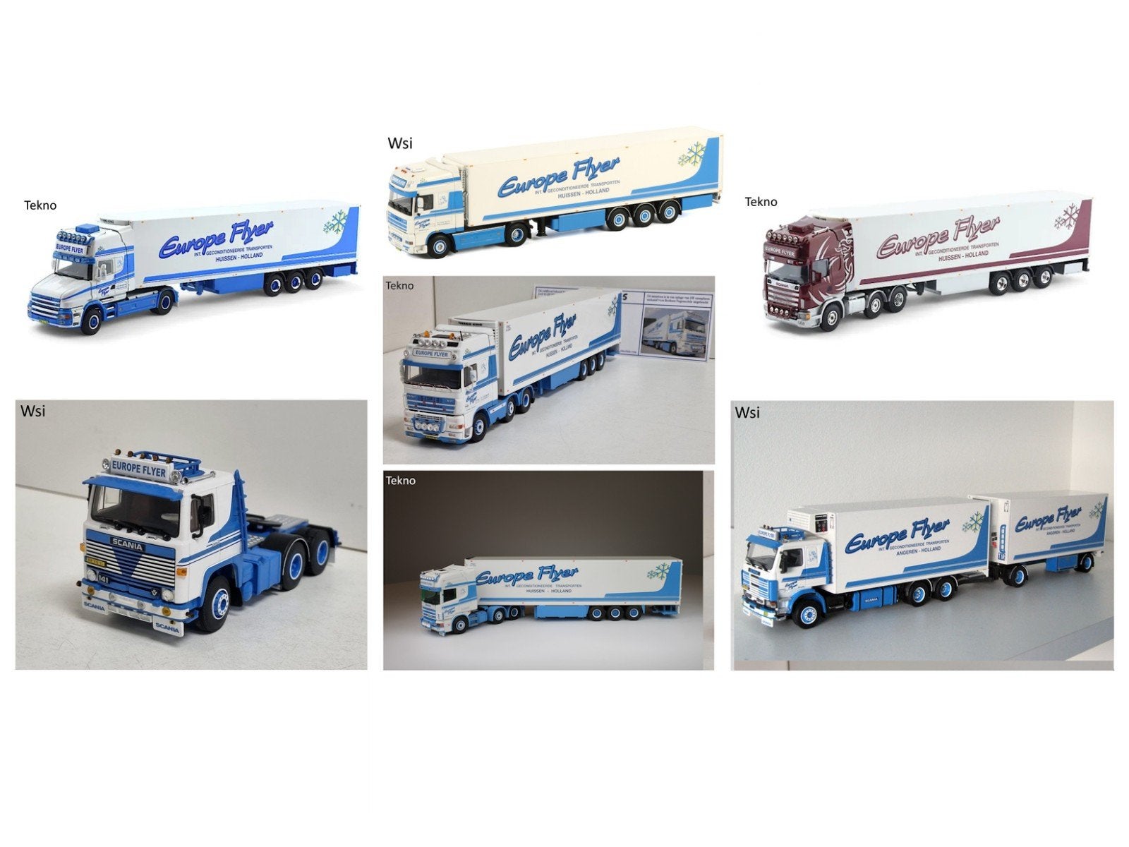 Gezocht! Europe flyer Miniaturen, Ophalen of Verzenden, Bus of Vrachtwagen