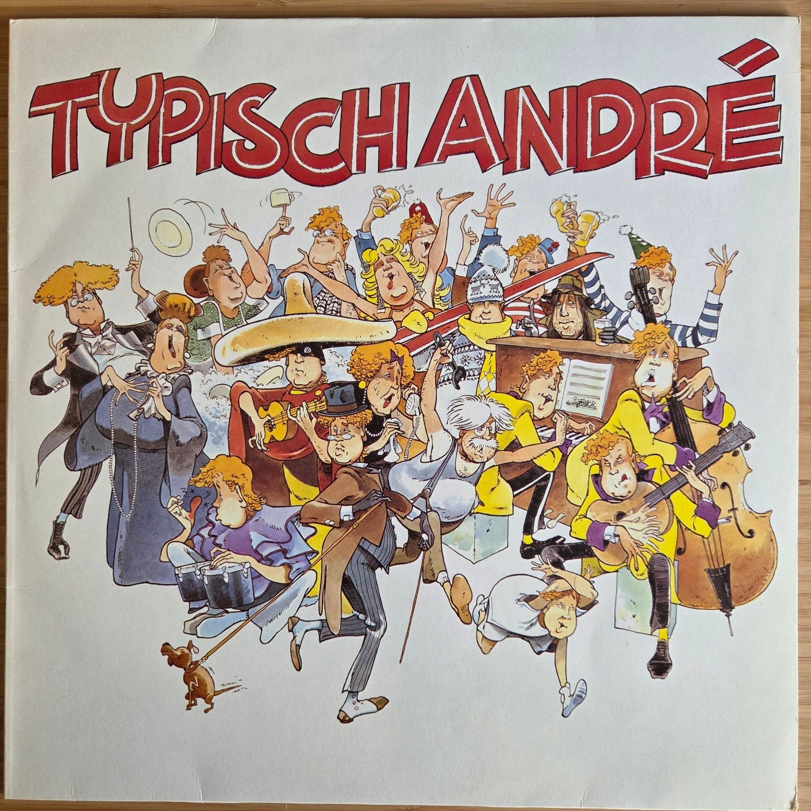 André van Duin - Typisch André LP, Ophalen of Verzenden, Gebruikt, Overige formaten, Levenslied of Smartlap