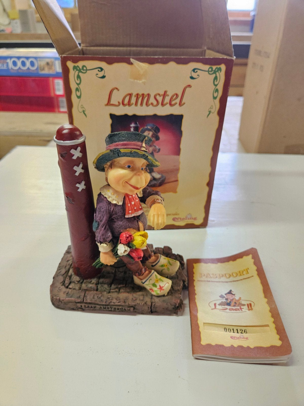 Lamstel het volk van Laaf, Verzamelen, Efteling, Ophalen of Verzenden, Zo goed als nieuw, Beeldje of Poppetje