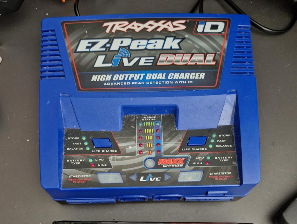 Traxxas EZ-Peak Live Dual Lader 3S 4S LiPo, Elektro, Ophalen of Verzenden, Zo goed als nieuw, Onderdeel