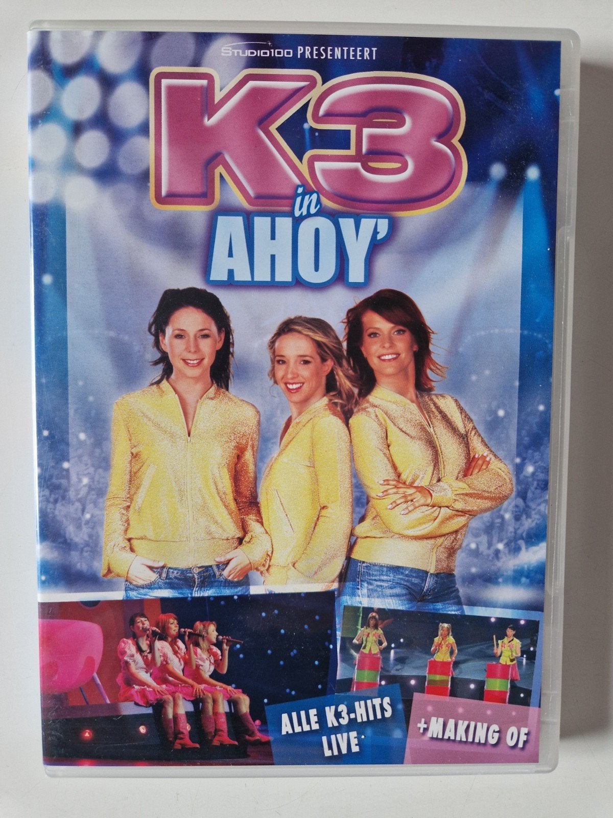K3 in Ahoy' DVD - Alle K3-hits live + Making of, Cd's en Dvd's, Show, Alle leeftijden, Nederlands, Familie