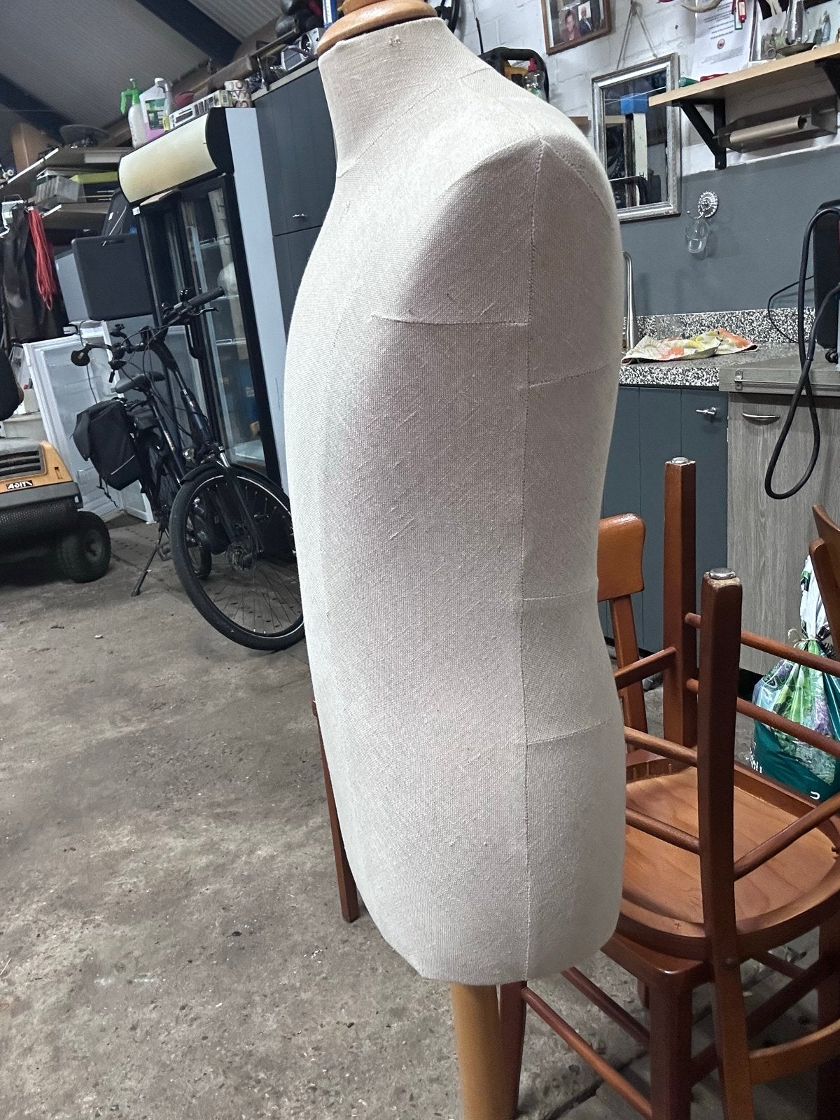 Paspop - Ideaal voor kledingpresentatie en naaiwerk, Ophalen of Verzenden, Zo goed als nieuw