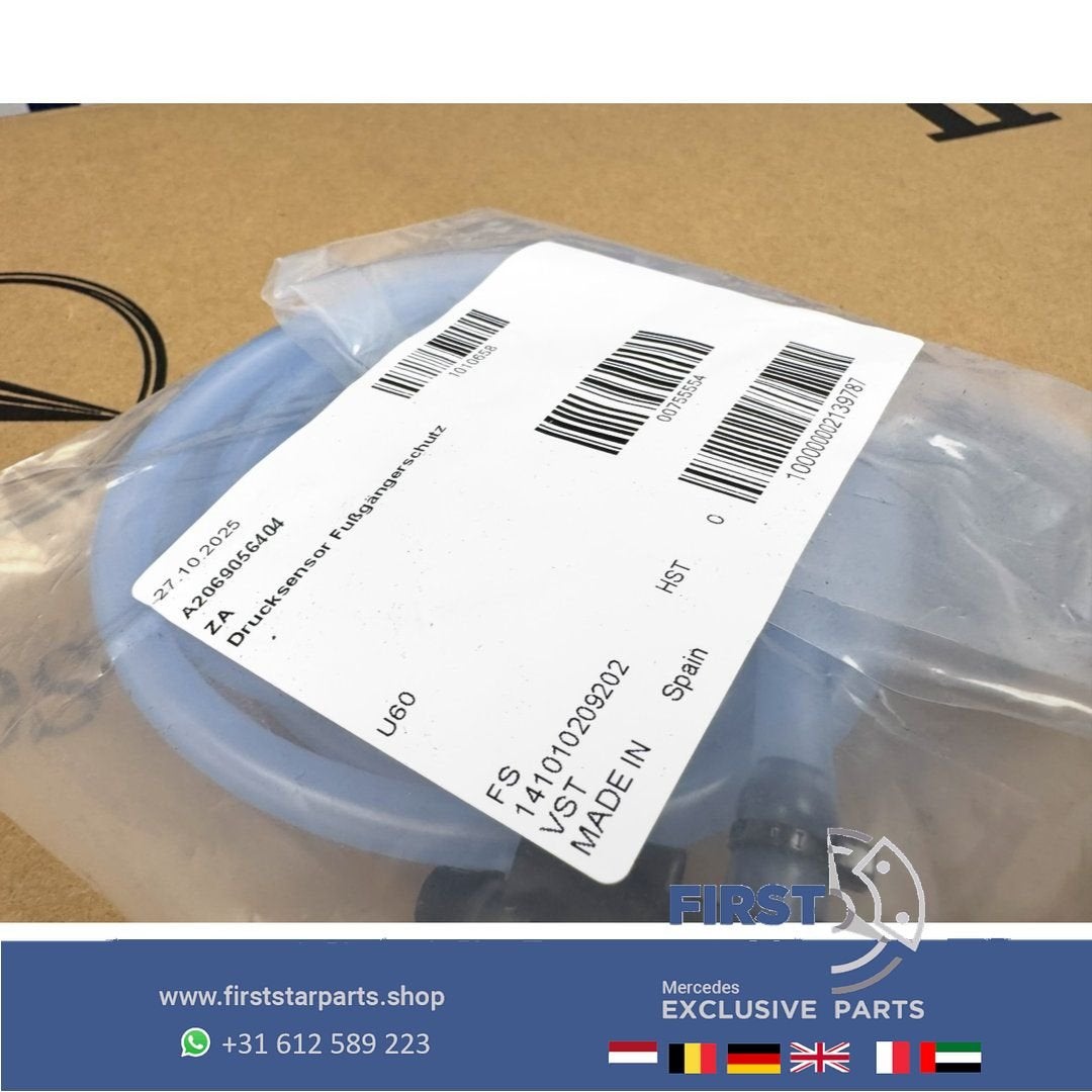 W206 CRASH sensor + SLANG SET VOORBUMPER Mercedes C Klasse W, Gebruikt, -, Ophalen of Verzenden, -
