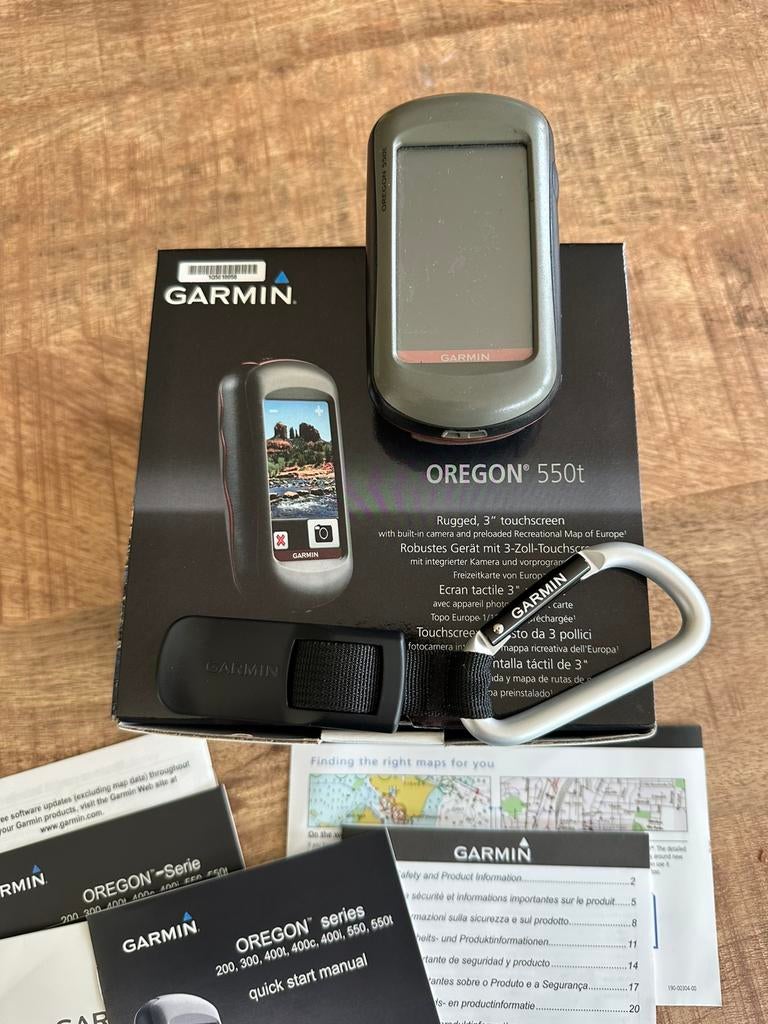 Garmin Oregon 550t GPS, Ophalen of Verzenden, Gebruikt, Navigatie of Gps
