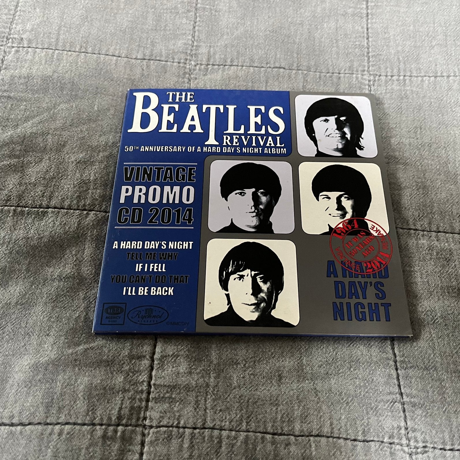 The Beatles Revival – Vintage Promo CD 2014 50th Anniversary, Ophalen of Verzenden, Zo goed als nieuw, Poprock