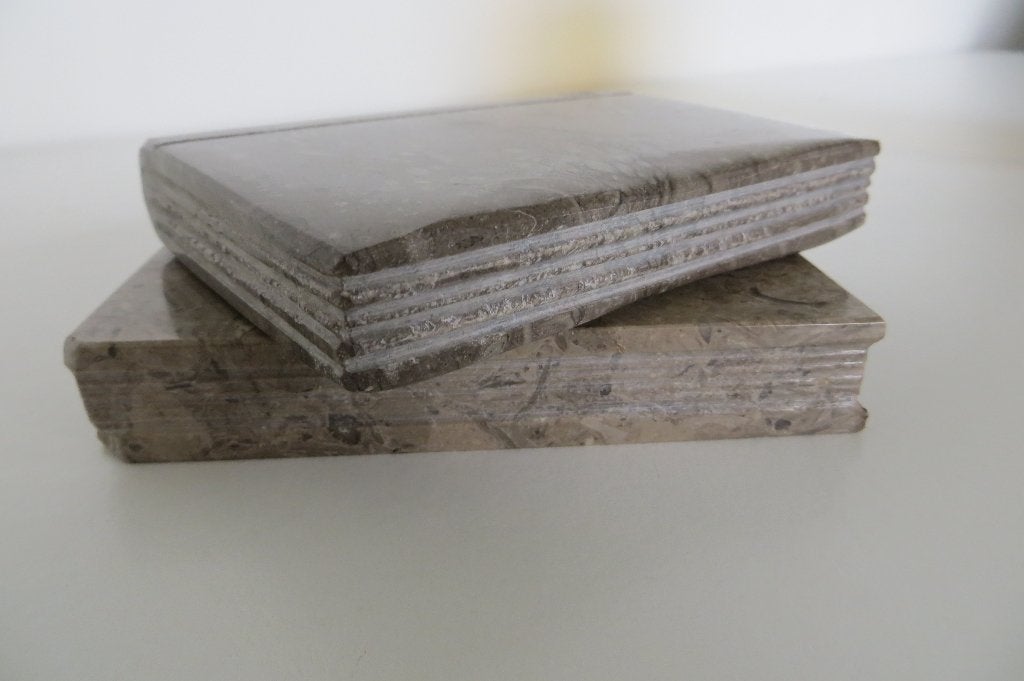 Marmeren paperweights boekmodel gemaakt, ook decoratief, Ophalen of Verzenden