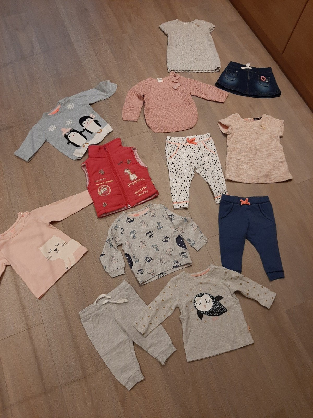 Kledingpakket meisje maat 68 najaar, Kinderen en Baby's, Ophalen of Verzenden, Gebruikt, Meisje, Setje