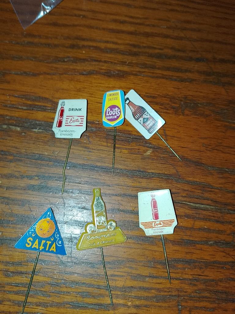 Drink Merk Pins, Verzenden, Gebruikt, Merk, Speldje of Pin