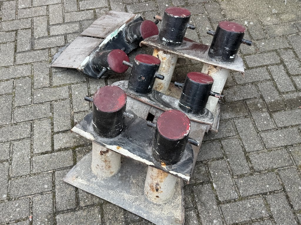 4 x grote zware antieke bolders 50 cm breed, Ophalen, Gebruikt, Lijn of Blok