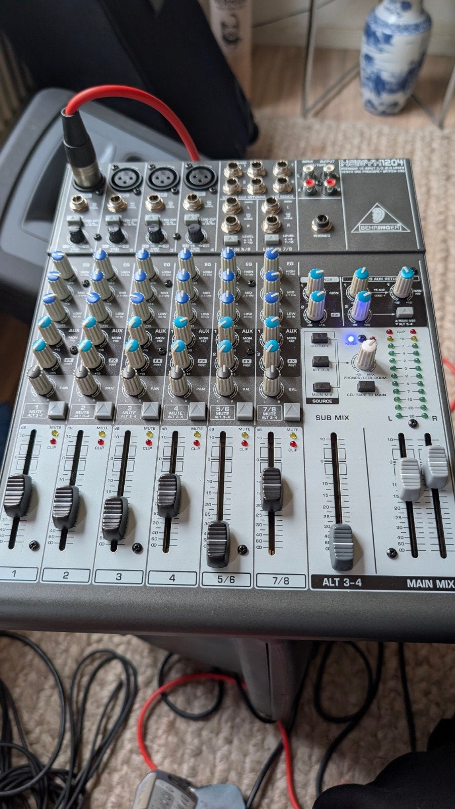 behringer xenix 1204  nieuw in doos, Ophalen of Verzenden, Nieuw, 10 tot 20 kanalen