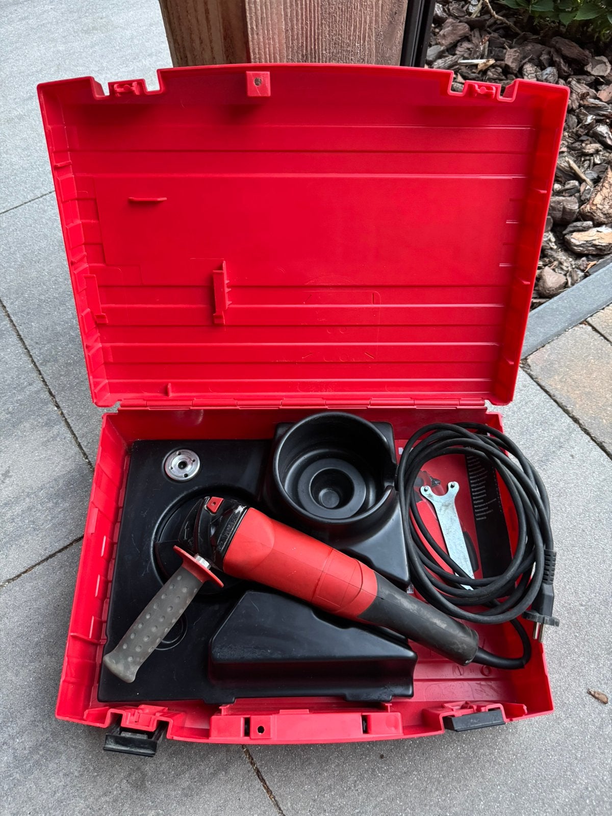 Hilti slijptol haakse slijper flex 125mm, Ophalen, Zo goed als nieuw, 1000 watt of meer, Haakse handslijpmachine