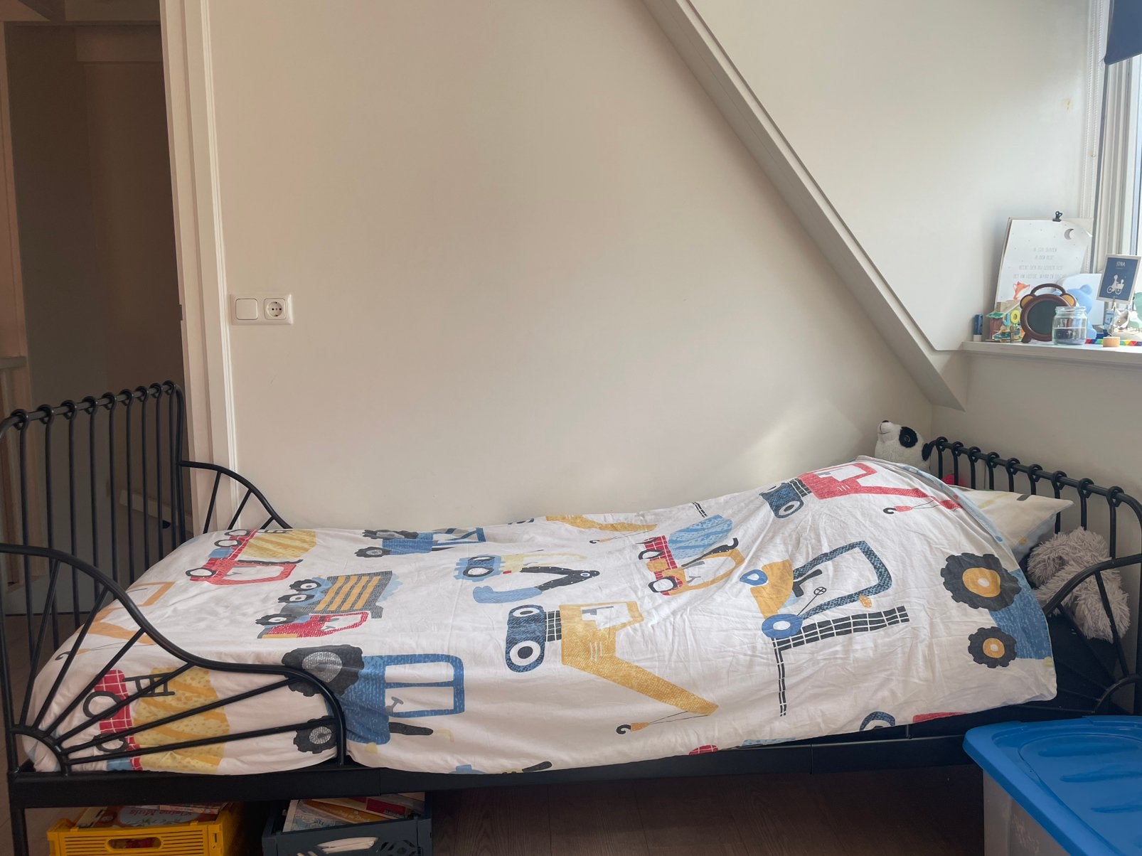 Ikea meegroei bed, Ophalen, Gebruikt, 70 tot 85 cm, Matras