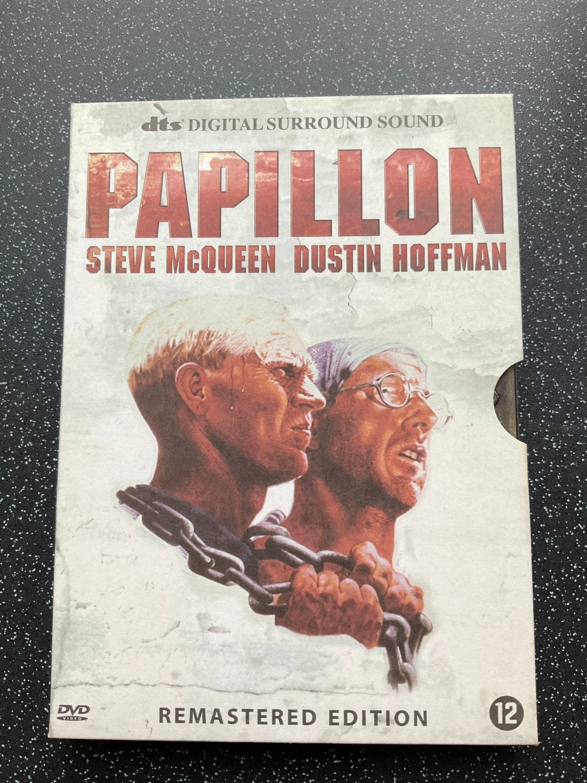 Papillon (Remastered Edition) DVD, Vanaf 12 jaar, Ophalen of Verzenden, Zo goed als nieuw