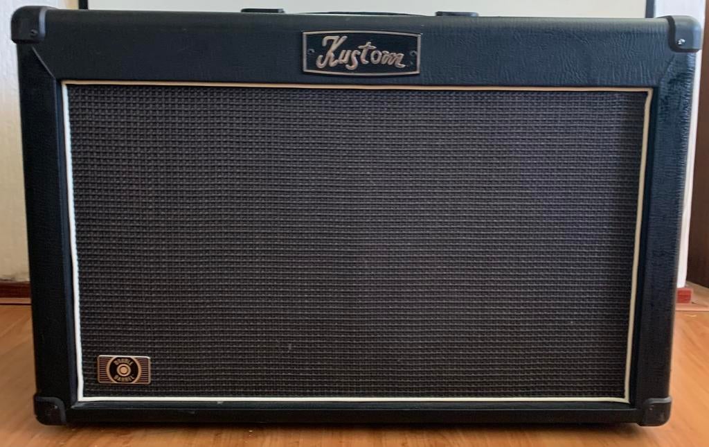 Kustom Double Barrel gitaar-versterker te koop, Ophalen, Gebruikt, Gitaar, Minder dan 50 watt