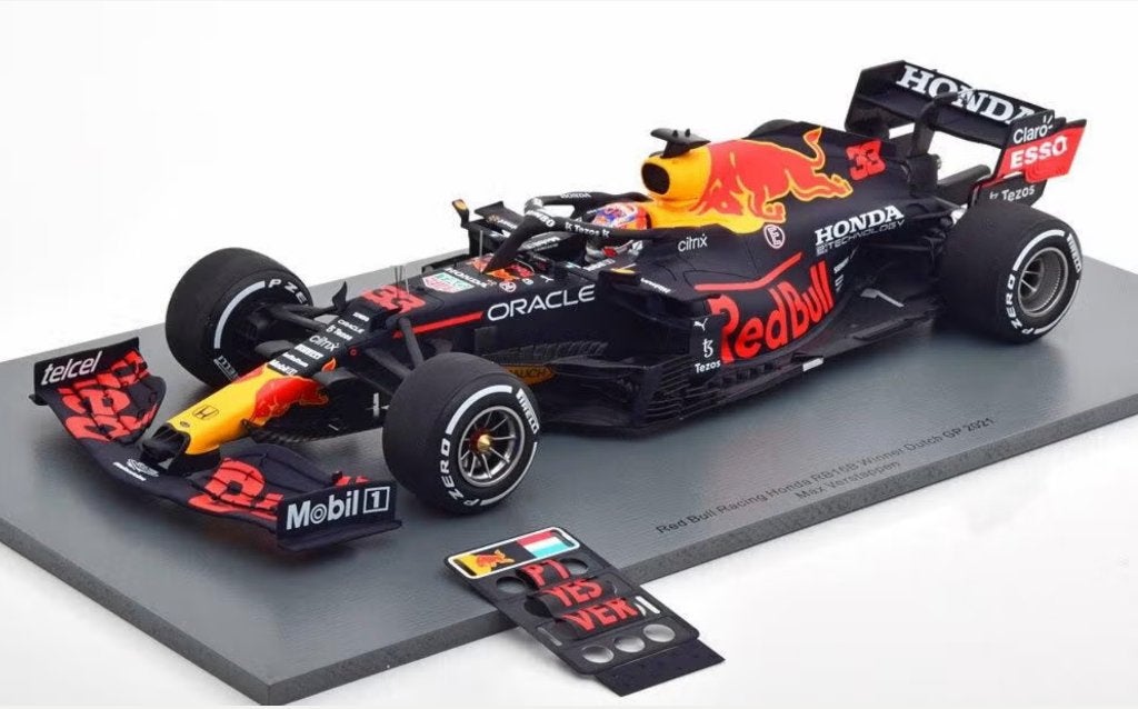 Max Verstappen 1:18 Winner Dutch GP 2021 Zandvoort Spark, Ophalen of Verzenden, Nieuw, Formule 1