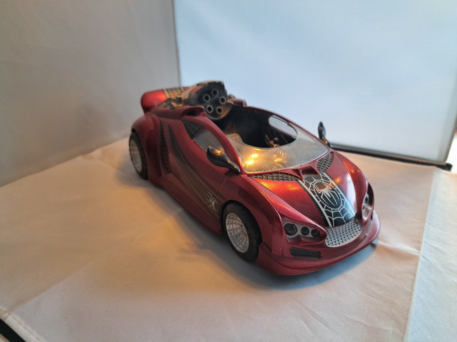 Hasbro Spider-Man Web Rocket Spider Car Speelgoedauto, Ophalen of Verzenden, Gebruikt
