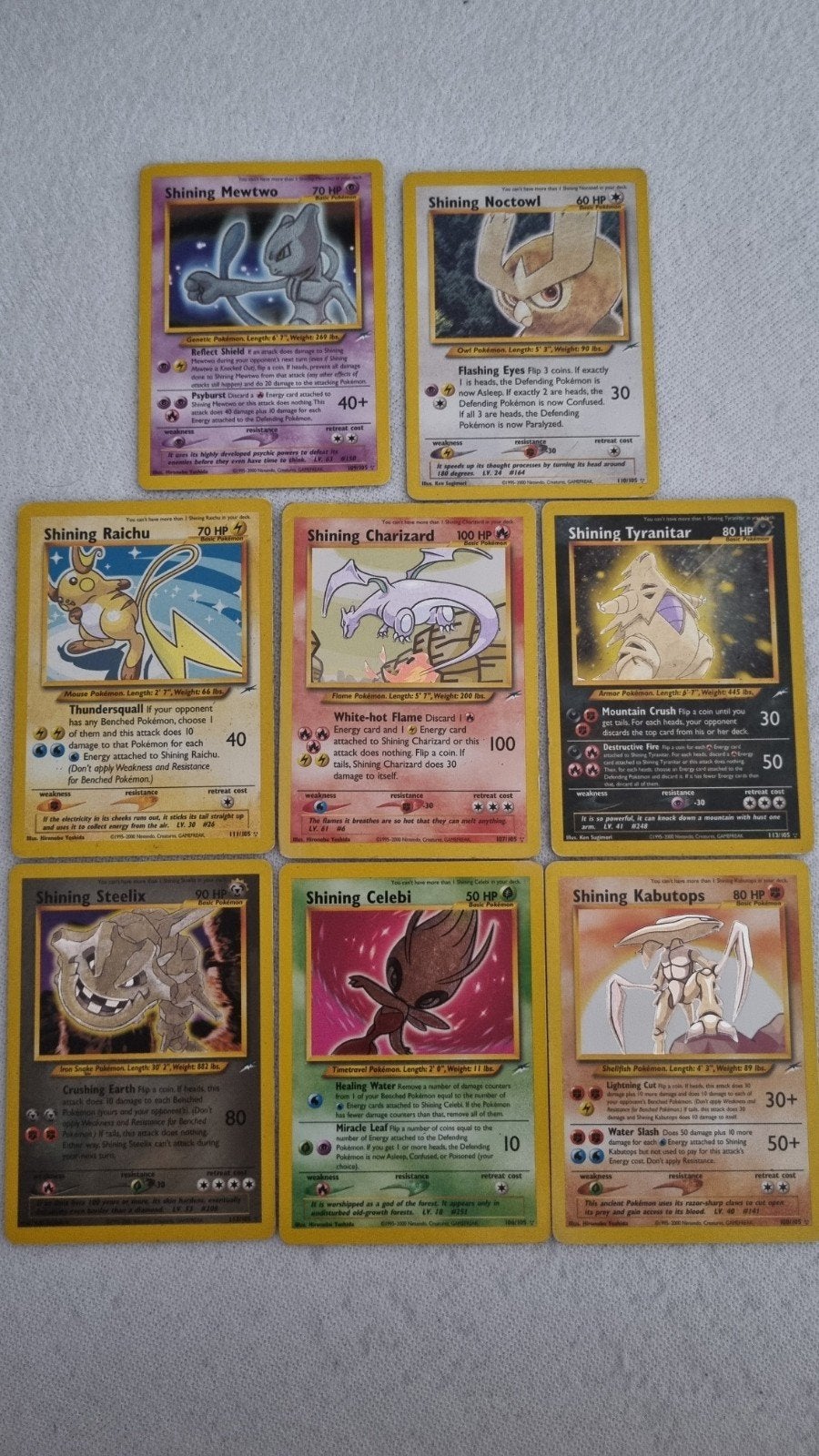 Complete neo destiny set! Met alle shinings!, Hobby en Vrije tijd, Verzamelkaartspellen | Pokémon, Ophalen of Verzenden, Zo goed als nieuw