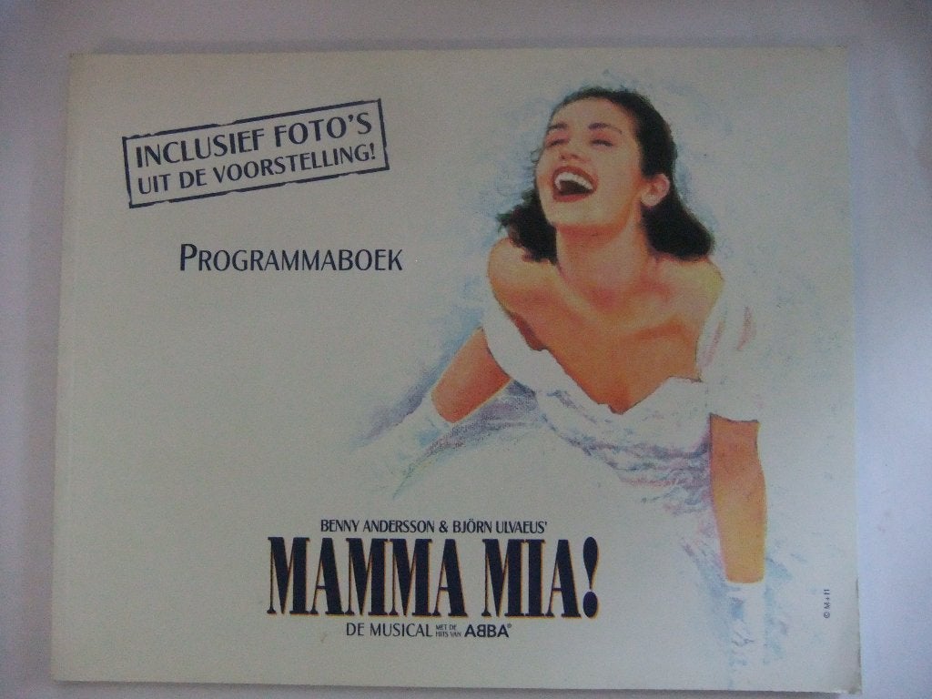 Mamma Mia! De Musical Programmaboek - Inclusief Foto's, Ballet of Musical, Verzenden, Benny Andersson & Björn Ulvaeus, Zo goed als nieuw