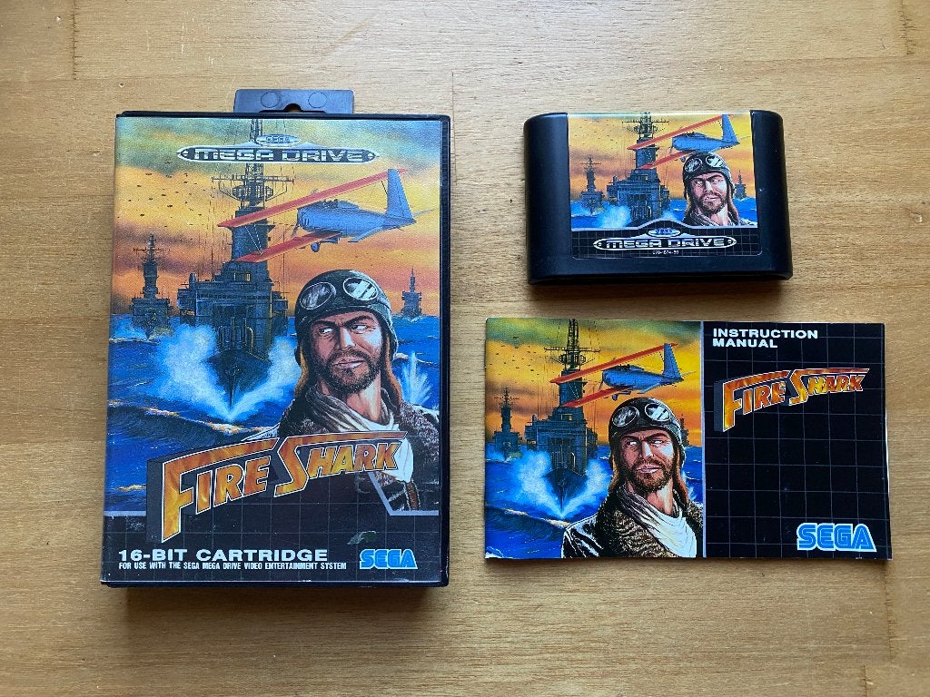 fire shark sega mega drive, 1 speler, Racen en Vliegen, Ophalen of Verzenden, Zo goed als nieuw