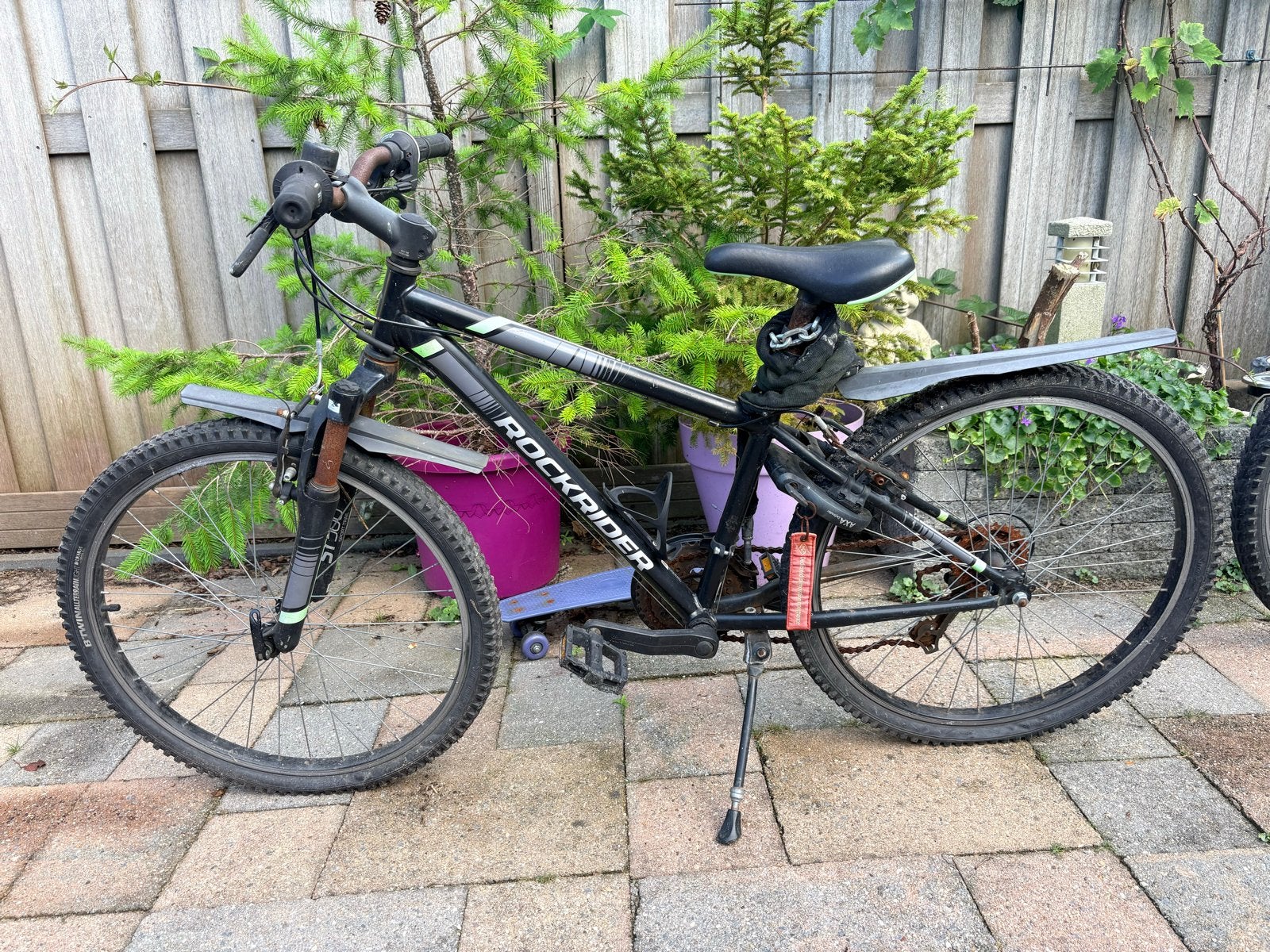 Rockrider mountainbike - Opknapper of voor onderdelen, Fietsen en Brommers, Ophalen, Gebruikt