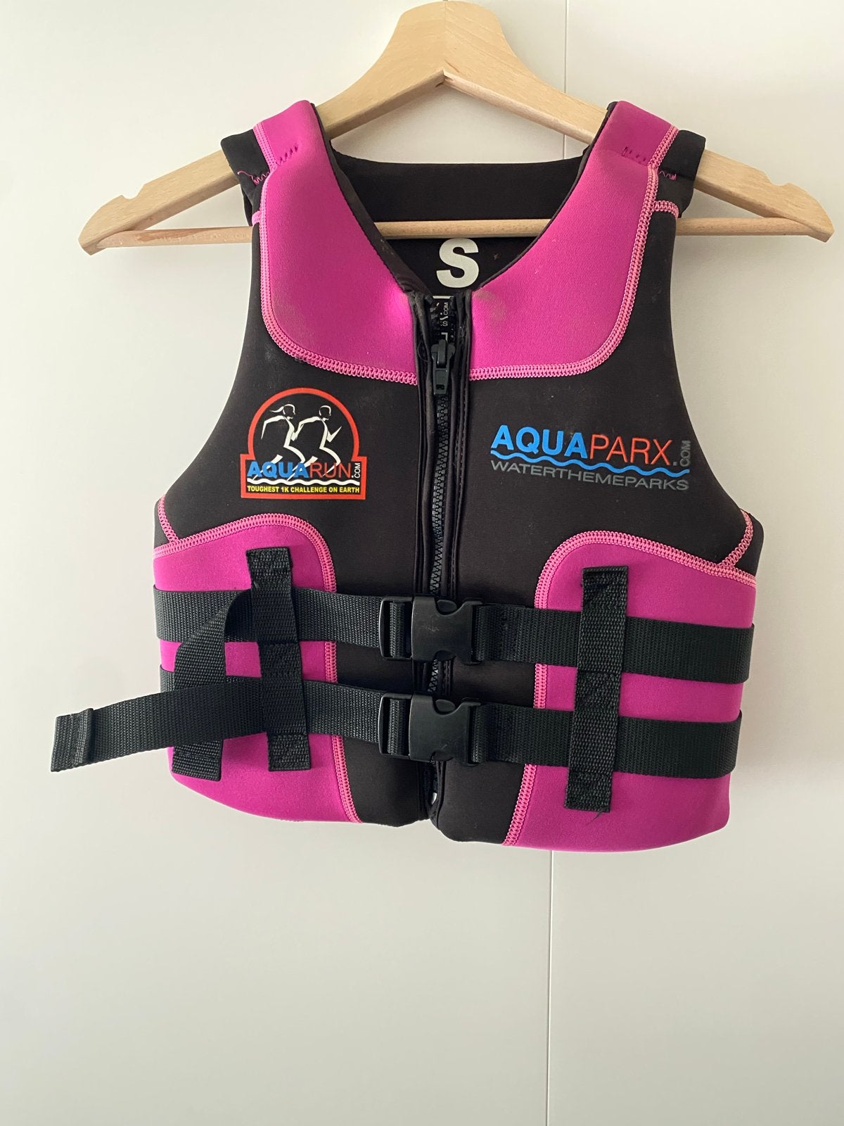 Aquaparx zwemvest kind - Maat S - Zo goed als nieuw, Ophalen of Verzenden, Zo goed als nieuw, Kind, Reddingsvest of Zwemvest