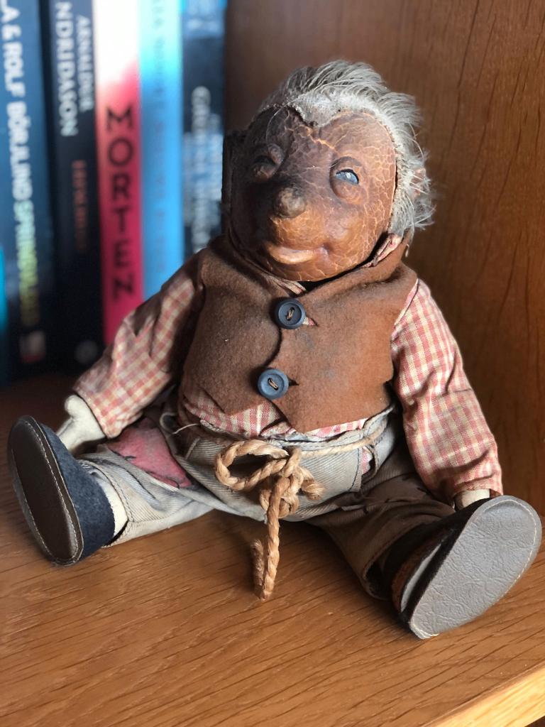 Vintage Mecki egelpop van Steiff – Duitsland, Ophalen of Verzenden
