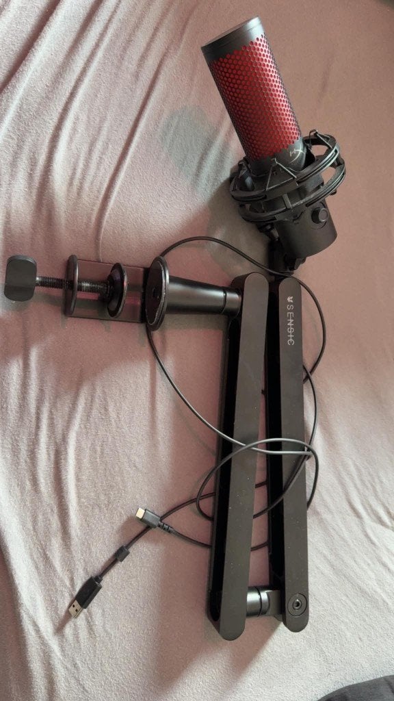HyperX QuadCast 2 met arm, Ophalen, HyperX, Gaming, Zo goed als nieuw
