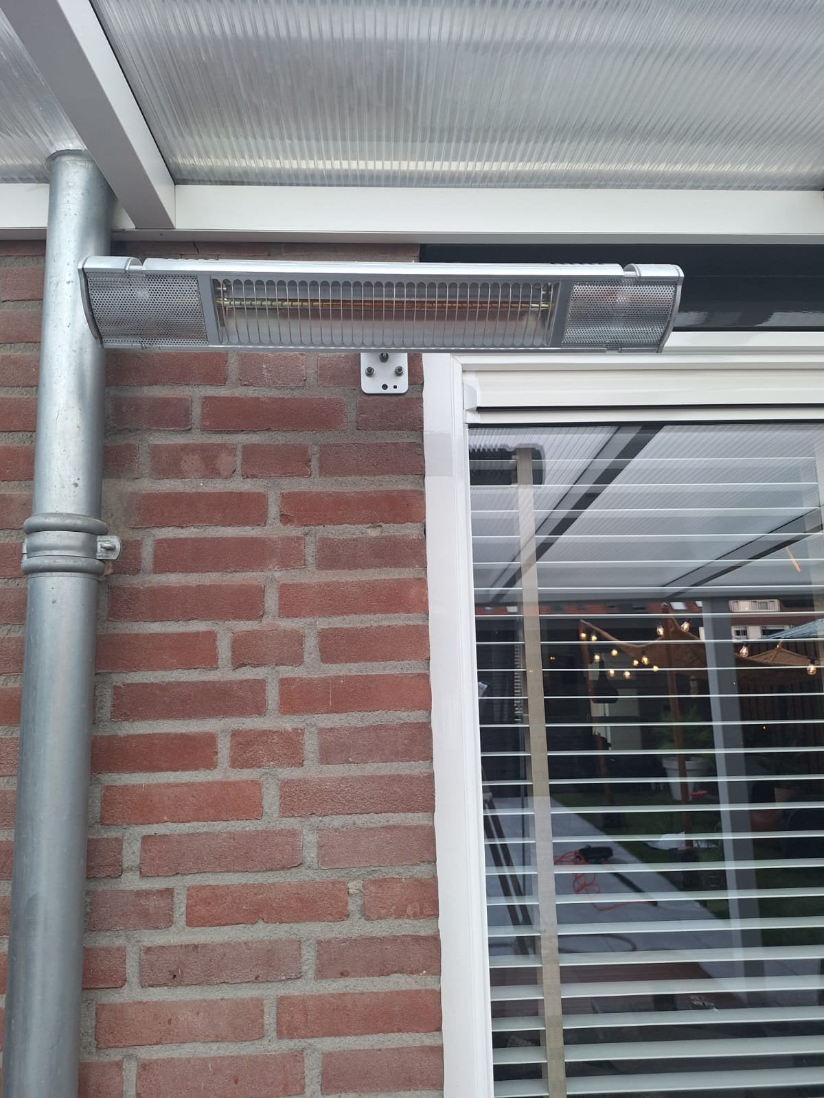 terrasverwarmer, Ophalen, Gebruikt