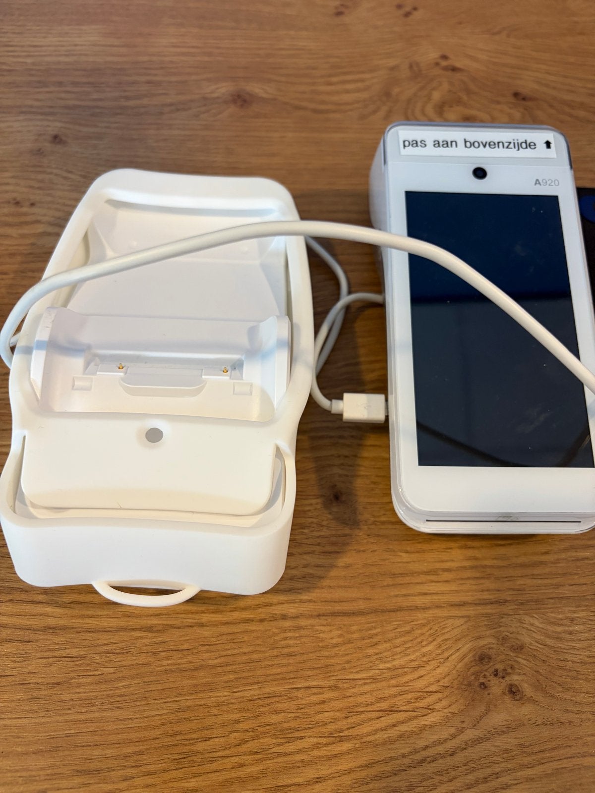 CCV Pinautomaat PAX A920 met laadstation, Ophalen