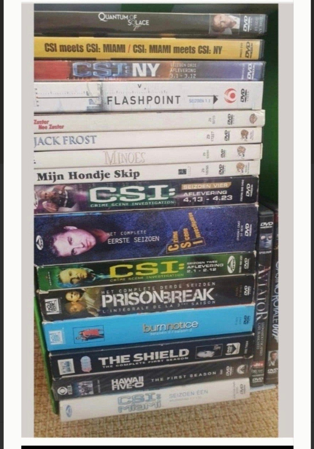 Partij DVD Boxsets: CSI, Flashpoint, Prison Break & meer, Gebruikt, Misdaad, Ophalen of Verzenden, Complete serie