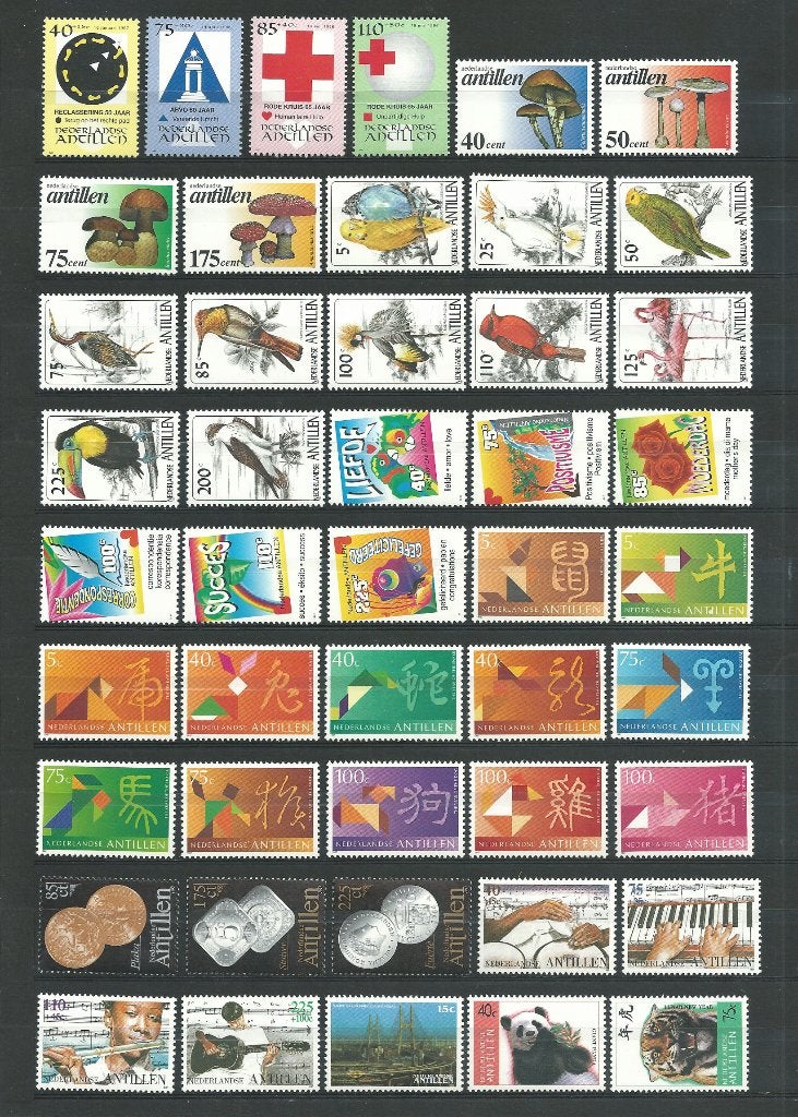 Nederlandse Antillen 1997, Complete jaargang, Postfris., Postzegels en Munten, Verzenden, Postfris