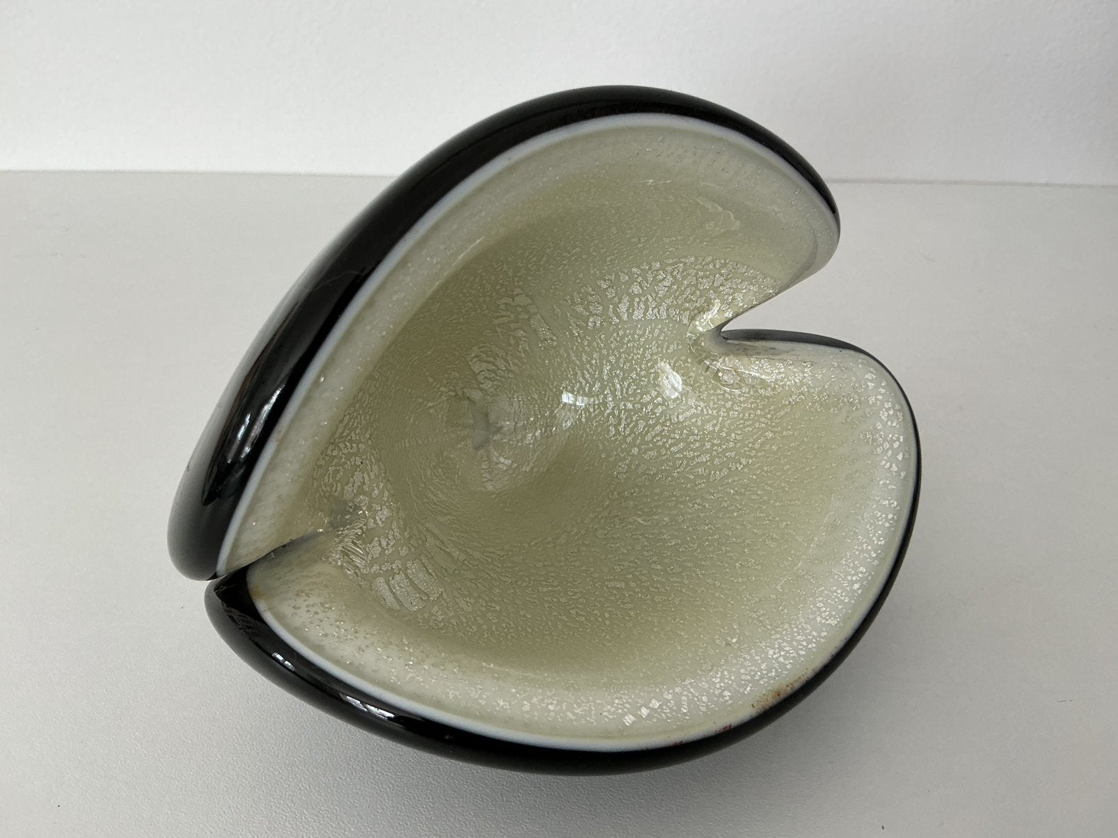 Vintage Murano (?) Clam Shell schaal, Ophalen of Verzenden