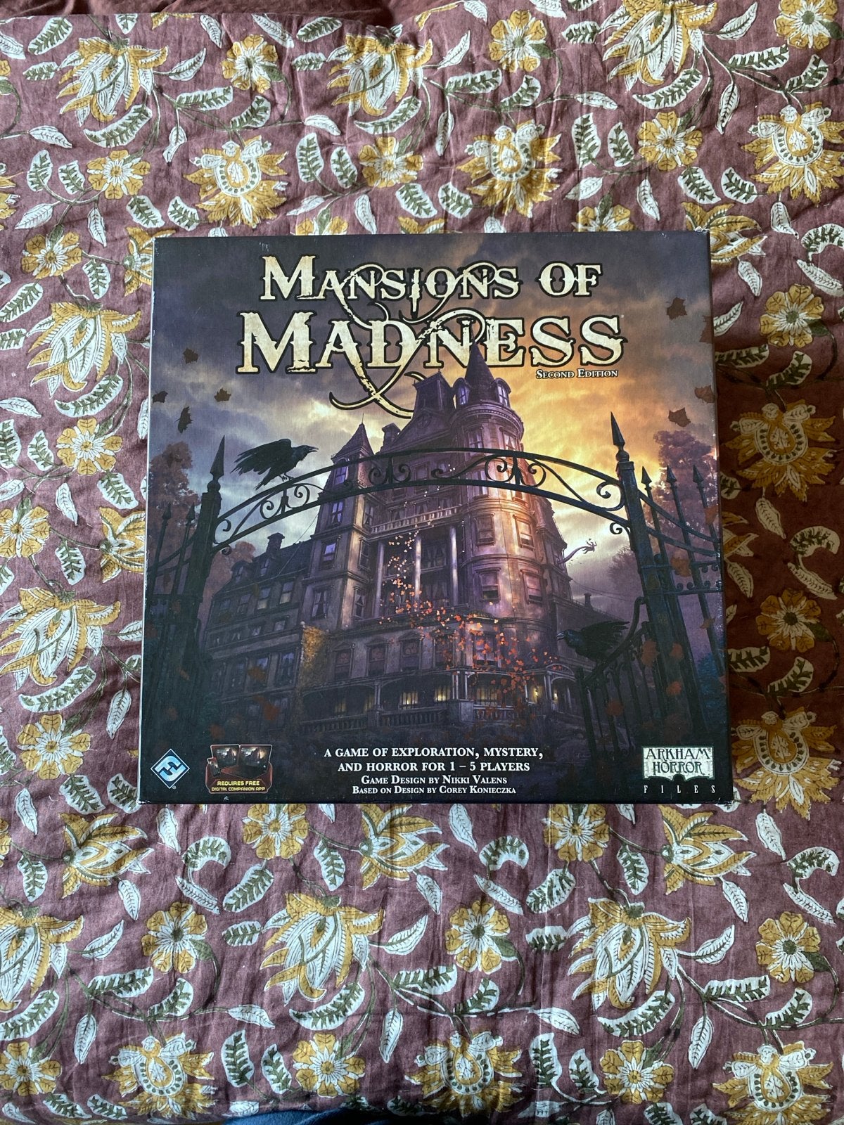 Mansions of Madness Second Edition bordspel, Hobby en Vrije tijd, Een of twee spelers, Ophalen of Verzenden, Gebruikt