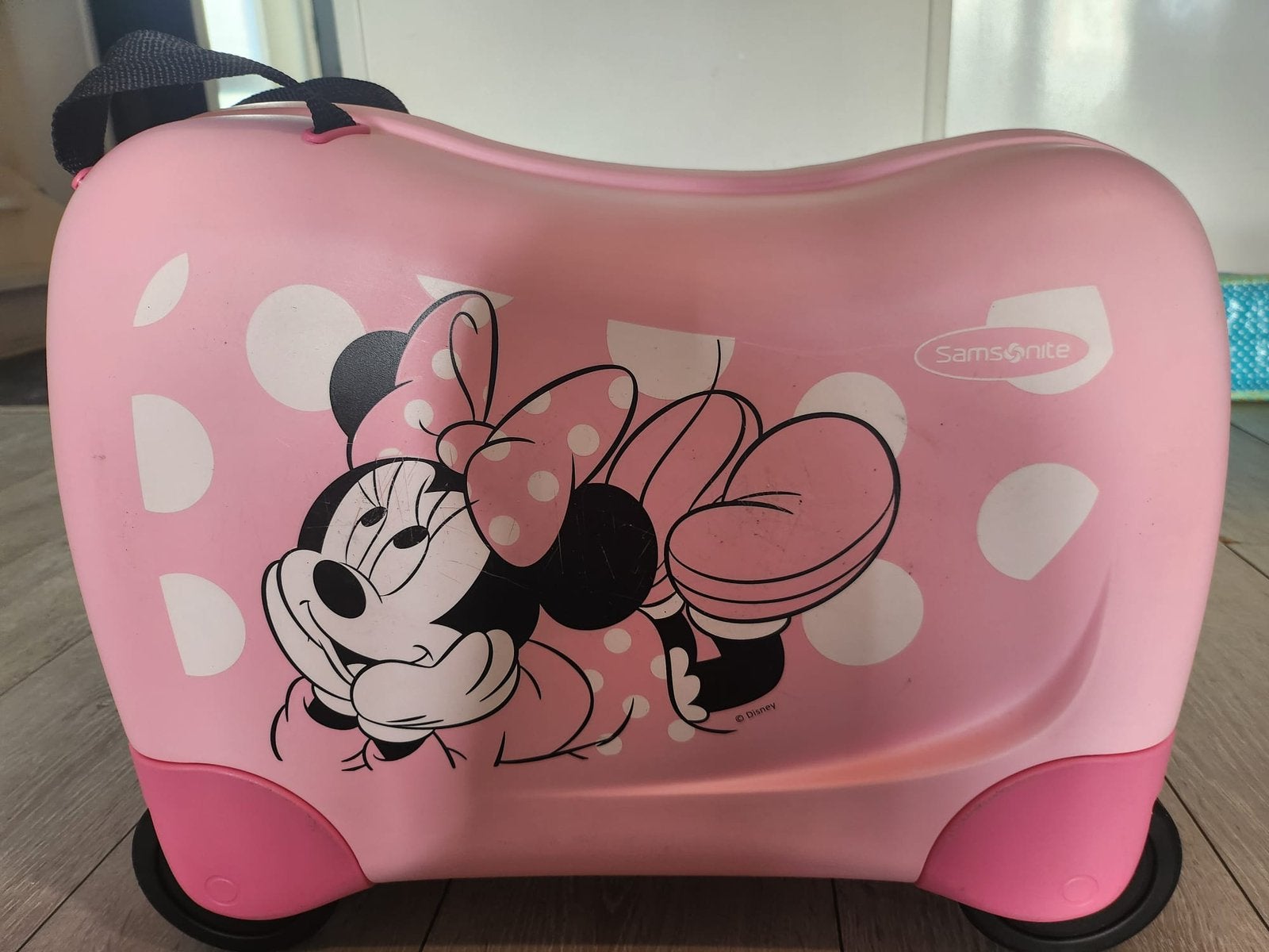 Samsonite disney minnie mouse roze koffer, Sieraden, Tassen en Uiterlijk, Koffers, Hard kunststof, Minder dan 50 cm, Ophalen of Verzenden