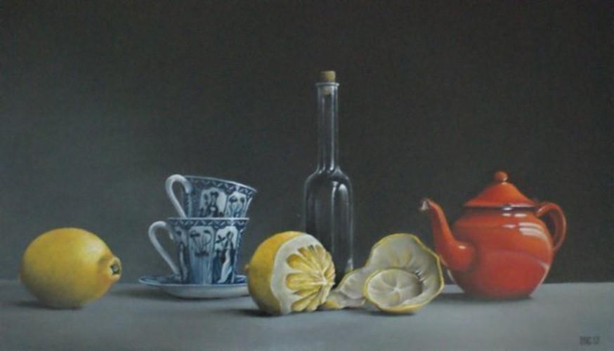 Kunsthandel Gennep - "Lemon Tea", Ophalen of Verzenden