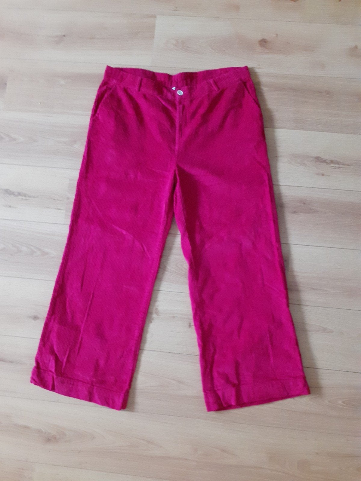Hema fuchsia rode ribbroek maat XL= XXL, Maat 46/48 (XL) of groter, Ophalen of Verzenden, Zo goed als nieuw, Lang