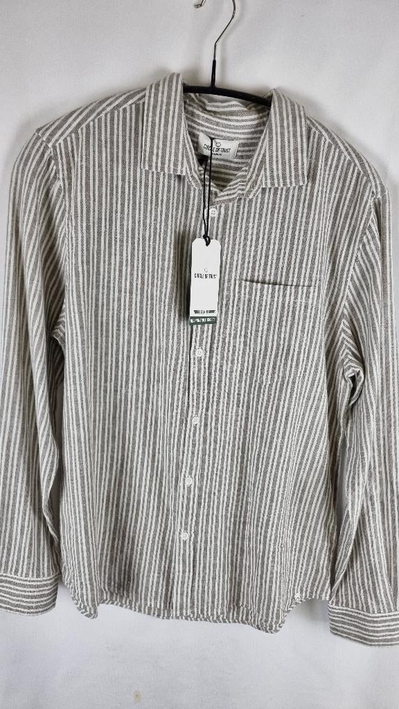 Heren overhemd blouse merk Circle of Trust mt XL nieuw, Circle of  Trust, -, Verzenden, Beige