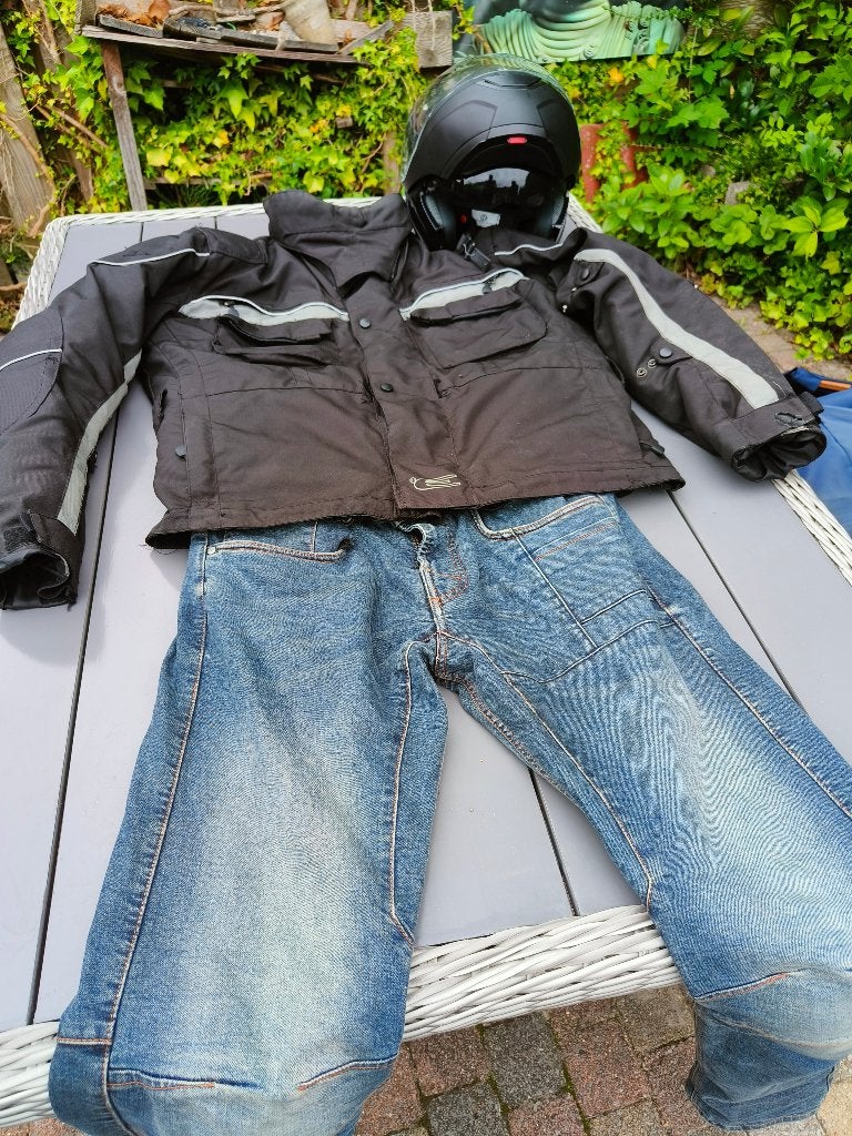 Motor kleding + helm, Motoren, Kleding | Motorhelmen, Systeemhelm, Heren, L, Tweedehands