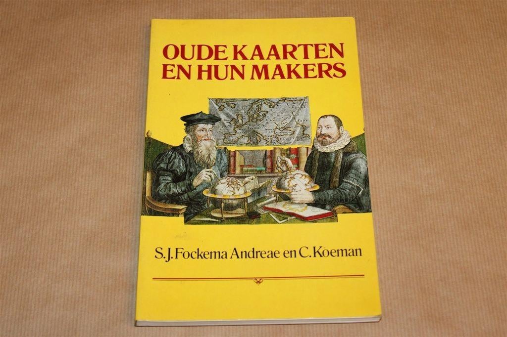 Kaarten en Kaarttekenaars — Fockema Andreae & Koeman [1975], Gelezen, Ophalen of Verzenden, Landkaart, 1800 tot 2000
