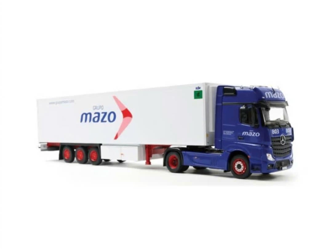 Mercedes Benz Actros MP4 2017 MAZO 1/43 camion autobus # 96