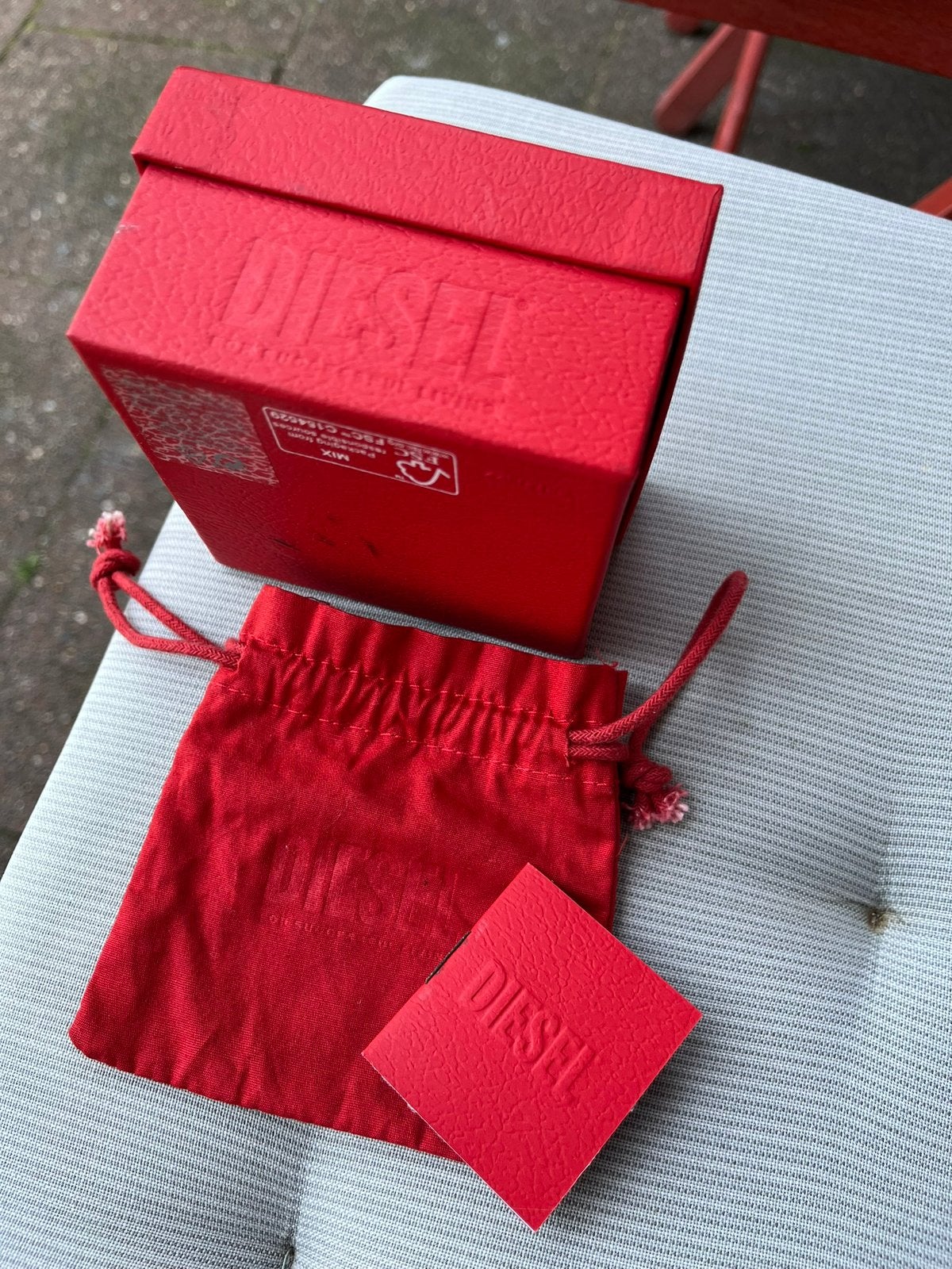 DIESEL horlogedoos (incl. zakje, boekje), Sieraden, Tassen en Uiterlijk, Overige Accessoires, Ophalen of Verzenden, Nieuw