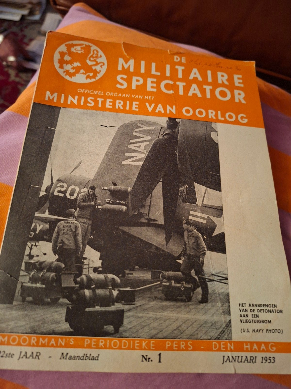 De Militaire Spectator - Januari 1953, Diverse auteurs, Algemeen, 1945 tot heden, Ophalen