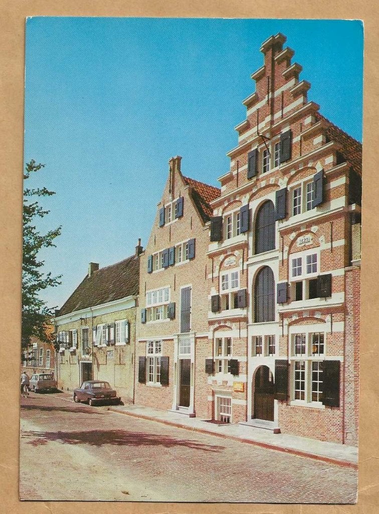 Ansichtkaart Enkhuizen Zuiderzee Museum, Ophalen of Verzenden, 1960 tot 1980, Gelopen, Noord-Holland