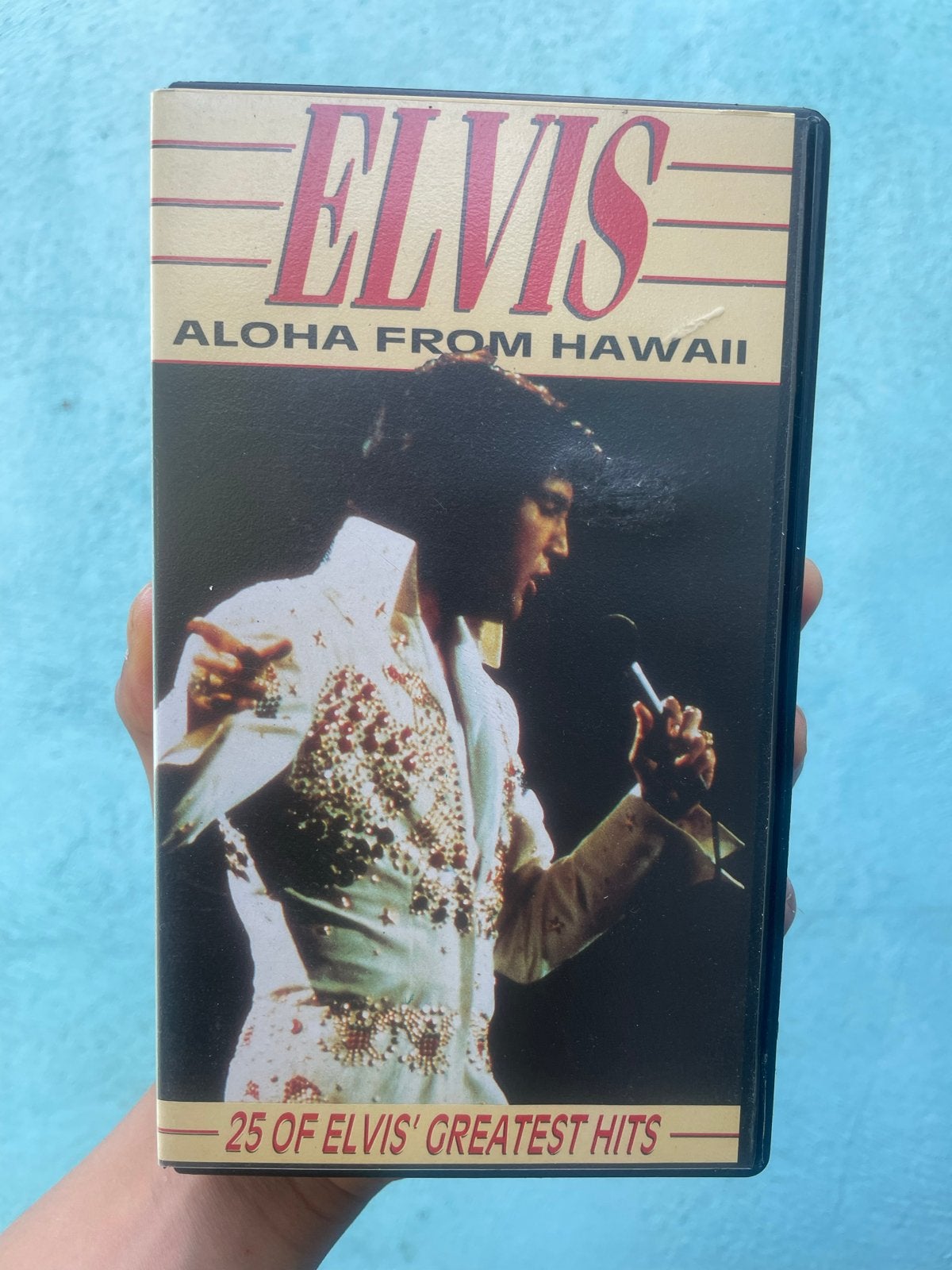 Elvis Presley - Aloha From Hawaii VHS, Cd's en Dvd's, VHS | Film, Alle leeftijden, Ophalen of Verzenden, Gebruikt, Overige genres